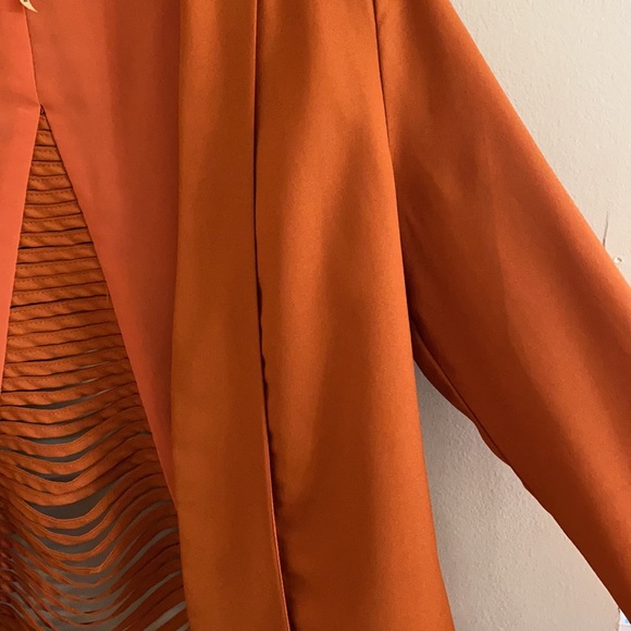 Rust colored blazer - Picture 2 of 3